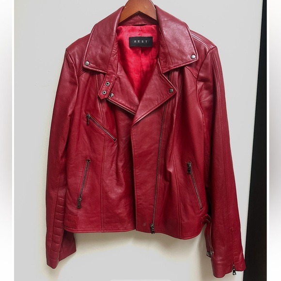 None Jackets & Blazers - Best 100% Leather Motorcycle Jacket
